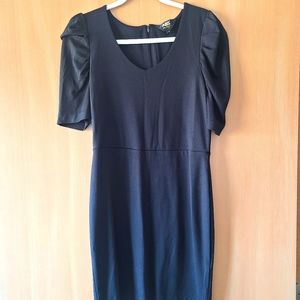 ABS Puff Sleeve Dress
